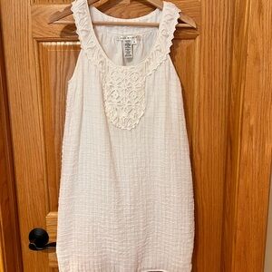 Max Studio White Sleeveless Dress